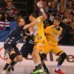 23.04.2016. Pierwszy meczu ćwierćfinału Ligi Mistrzów: SG Flensburg Handewitt - Vive Tauron Kielce / Kamil Król / Radio Kielce