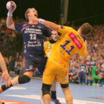 23.04.2016. Pierwszy meczu ćwierćfinału Ligi Mistrzów: SG Flensburg Handewitt - Vive Tauron Kielce / Kamil Król / Radio Kielce