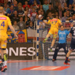 23.04.2016. Pierwszy meczu ćwierćfinału Ligi Mistrzów: SG Flensburg Handewitt - Vive Tauron Kielce / Kamil Król / Radio Kielce