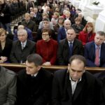 02.04.2016 Święty Krzyż. Dziedzictwo Świętego Krzyża. Sympozjum naukowe w 1050 rocznicę Chrztu Polski. / Jarosław Kubalski / Radio Kielce