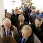 02.04.2016 Święty Krzyż. Dziedzictwo Świętego Krzyża. Sympozjum naukowe w 1050 rocznicę Chrztu Polski. / Jarosław Kubalski / Radio Kielce