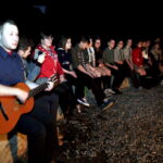 02.04.2016 Kielce. Harcerskie ognisko na Karczówce. / Jarosław Kubalski / Radio Kielce