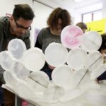 02.04.2016 Kielce. Warsztaty Upcycling Show w Institute of Design. / Jarosław Kubalski / Radio Kielce