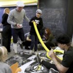 02.04.2016 Kielce. Warsztaty Upcycling Show w Institute of Design. / Jarosław Kubalski / Radio Kielce