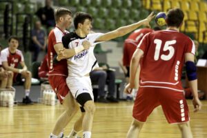 02.04.2016 Kielce. Towarzyski mecz juniorów Polska - Szwajcaria. / Jarosław Kubalski / Radio Kielce