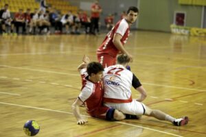 02.04.2016 Kielce. Towarzyski mecz juniorów Polska - Szwajcaria. / Jarosław Kubalski / Radio Kielce