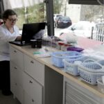 03.04.2016 Krajno. Mobilny punkt poboru krwi. Akcja honorowego oddawania krwi. / Jarosław Kubalski / Radio Kielce