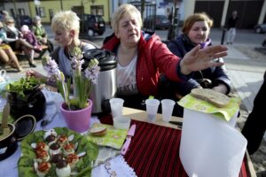 03.04.2016 Bodzentyn. Kiermasz wielkanocny. / Jarosław Kubalski / Radio Kielce