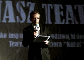 03.04.2016 Kielce. Premiera słuchowiska "Nasz Teatr" w sali Teatru Lalki i Aktora Kubuś. / Jarosław Kubalski / Radio Kielce