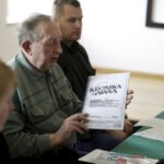 04.04.2016 Kielce. Konferencja w OMPiO dotycząca akcji Zapal Znicz Pamięci. / Jarosław Kubalski / Radio Kielce