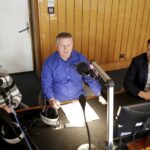 04.04.2016 Kielce. Punkty Widzenia. Tomasz Domański, IPN oraz radni Władysław Burzawa i Marcin Chłodnicki. / Jarosław Kubalski / Radio Kielce