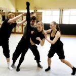 04.04.2016 Kielce. Kielecki Teatr Tańca. Próba robocza nowego widowiska Wibracje. / Jarosław Kubalski / Radio Kielce