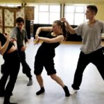 04.04.2016 Kielce. Kielecki Teatr Tańca. Próba robocza nowego widowiska Wibracje. / Jarosław Kubalski / Radio Kielce