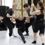 04.04.2016 Kielce. Kielecki Teatr Tańca. Próba robocza nowego widowiska Wibracje. / Jarosław Kubalski / Radio Kielce