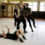 04.04.2016 Kielce. Kielecki Teatr Tańca. Próba robocza nowego widowiska Wibracje. / Jarosław Kubalski / Radio Kielce