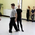 04.04.2016 Kielce. Kielecki Teatr Tańca. Próba robocza nowego widowiska Wibracje. / Jarosław Kubalski / Radio Kielce