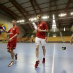 07.04.2016 Kielce. Trening młodzieżowej reprezentacji Polski piłkarzy ręcznych. / Jarosław Kubalski / Radio Kielce