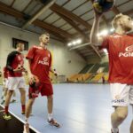 07.04.2016 Kielce. Trening młodzieżowej reprezentacji Polski piłkarzy ręcznych. / Jarosław Kubalski / Radio Kielce