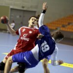 08.04.2016 Kielce .Turniej kwalifikacyjny do Młodzieżowych Mistrzostw Europy w piłce ręcznej. Mecz Polska - Islandia. / Jarosław Kubalski / Radio Kielce