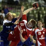 08.04.2016 Kielce .Turniej kwalifikacyjny do Młodzieżowych Mistrzostw Europy w piłce ręcznej. Mecz Polska - Islandia. / Jarosław Kubalski / Radio Kielce