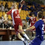 08.04.2016 Kielce .Turniej kwalifikacyjny do Młodzieżowych Mistrzostw Europy w piłce ręcznej. Mecz Polska - Islandia. / Jarosław Kubalski / Radio Kielce