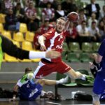 08.04.2016 Kielce .Turniej kwalifikacyjny do Młodzieżowych Mistrzostw Europy w piłce ręcznej. Mecz Polska - Islandia. / Jarosław Kubalski / Radio Kielce