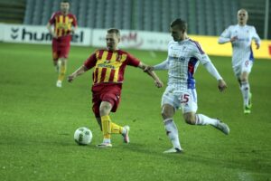 09.04.2016 Kielce . Mecz Korona Kielce - Górnik Zabrze. / Jarosław Kubalski / Radio Kielce