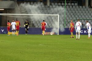 09.04.2016 Kielce . Mecz Korona Kielce - Górnik Zabrze. / Jarosław Kubalski / Radio Kielce