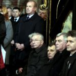 09.04.2016 Jędrzejów. W klasztorze Ojców Cystersów odsłonięto tablicę pamiątkową poświęconą Przemysławowi Gosiewskiemu. / Jarosław Kubalski / Radio Kielce