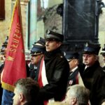 09.04.2016 Jędrzejów. W klasztorze Ojców Cystersów odsłonięto tablicę pamiątkową poświęconą Przemysławowi Gosiewskiemu. / Jarosław Kubalski / Radio Kielce