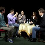 12.04.2016 Kielce. Prezydent Wojciech Lubawski spotkał się z uczniami szkół średnich w Domu Środowisk Twórczych. / Jarosław Kubalski / Radio Kielce