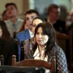 12.04.2016 Kielce. Prezydent Wojciech Lubawski spotkał się z uczniami szkół średnich w Domu Środowisk Twórczych. / Jarosław Kubalski / Radio Kielce