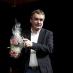 12.04.2016 Kielce. Prezydent Wojciech Lubawski spotkał się z uczniami szkół średnich w Domu Środowisk Twórczych. / Jarosław Kubalski / Radio Kielce