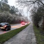 12.04.2016 Kielce. Ulica Wojska Polskiego od Ronda Czwartaków w kierunku na Staszów. / Jarosław Kubalski / Radio Kielce