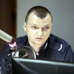 14.04.2016 Kielce. Punkty Widzenia. Damian Janus, zespół prasowy KWP. / Radio Kielce