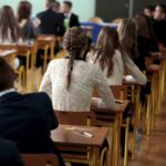 18.04.2016 Kielce. Egzamin gimnazjalny w gimnazjum nr 10 im. 1 Dywizji Pancernej. / Jarosław Kubalski / Radio Kielce