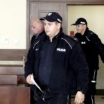 18.04.2016 Kielce. Sąd Okręgowy. Wyrok w sprawie zabójstwa przy ulicy Szkolnej. Oskarżony Tomasz K. / Jarosław Kubalski / Radio Kielce