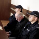 18.04.2016 Kielce. Sąd Okręgowy. Wyrok w sprawie zabójstwa przy ulicy Szkolnej. Oskarżony Tomasz K. / Jarosław Kubalski / Radio Kielce