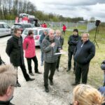 20.04.2016 Kielce. Program Interwencja. Kontrowersje wokół przebudowy ulicy Witosa. / Jarosław Kubalski / Radio Kielce