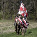 22.04.2016 Dyminy. Uroczystości pod pomnikiem pomordowanych mieszkańców przez Niemców w czasie II wojny światowej. / Jarosław Kubalski / Radio Kielce