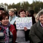 22.04.2016 Micigózd. Mieszkańcy protestują przeciwko budowie spalarni odpadów. / Jarosław Kubalski / Radio Kielce