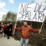 22.04.2016 Micigózd. Mieszkańcy protestują przeciwko budowie spalarni odpadów. / Jarosław Kubalski / Radio Kielce