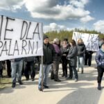 22.04.2016 Micigózd. Mieszkańcy protestują przeciwko budowie spalarni odpadów. / Jarosław Kubalski / Radio Kielce