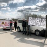 22.04.2016 Micigózd. Mieszkańcy protestują przeciwko budowie spalarni odpadów. / Jarosław Kubalski / Radio Kielce