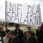 22.04.2016 Micigózd. Mieszkańcy protestują przeciwko budowie spalarni odpadów. / Jarosław Kubalski / Radio Kielce