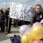 22.04.2016 Micigózd. Mieszkańcy protestują przeciwko budowie spalarni odpadów. / Jarosław Kubalski / Radio Kielce