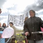 22.04.2016 Micigózd. Mieszkańcy protestują przeciwko budowie spalarni odpadów. / Jarosław Kubalski / Radio Kielce