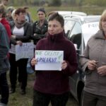 22.04.2016 Micigózd. Mieszkańcy protestują przeciwko budowie spalarni odpadów. / Jarosław Kubalski / Radio Kielce