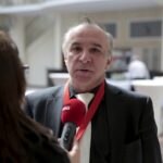 23.04.2016 Kielce. Ogólnopolska Konferencja Kardiologiczna w hotelu Binkowski. Profesor Maciej Deresz. / Jarosław Kubalski / Radio Kielce