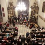 24.04.2016 Kielce. Karczówka. Klasztor.  Międzynarodowy Festiwal Muzyki Organowej i Sakralnej „Anima Mundi”. Koncert zespołu „Scepus Baroque” w kościele św. Karola Boromeusza. / Jarosław Kubalski / Radio Kielce